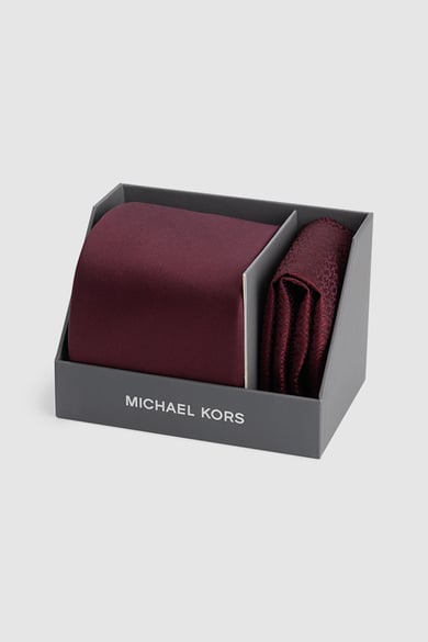 ΣΕΤ ΓΡΑΒΑΤΑ & ΜΑΝΤΗΛΙ MICHAEL KORS - 605 BURGUNDY